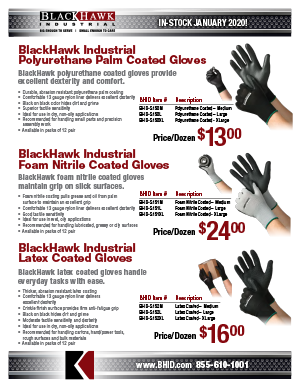 blackhawk nitrile gloves